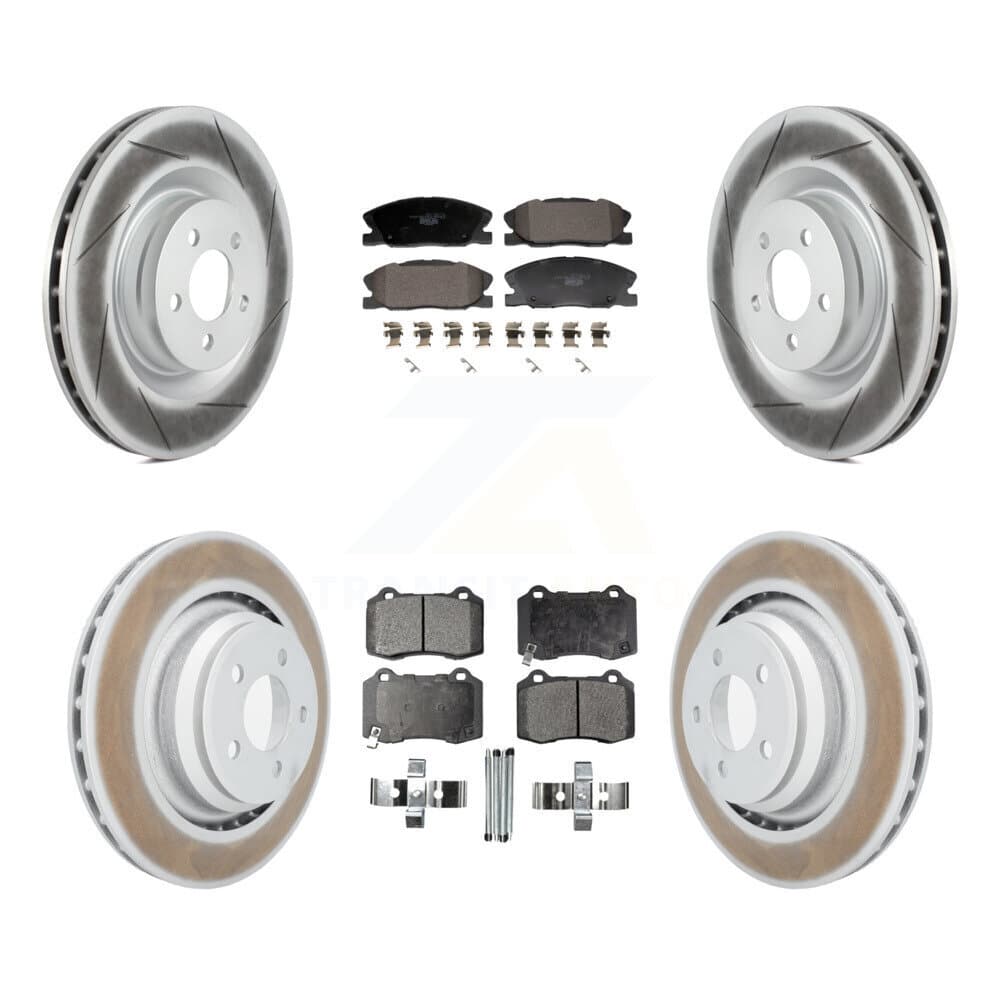 Transit Auto - KGT-103335 - Front and Rear Disc Brake Kits image 1
