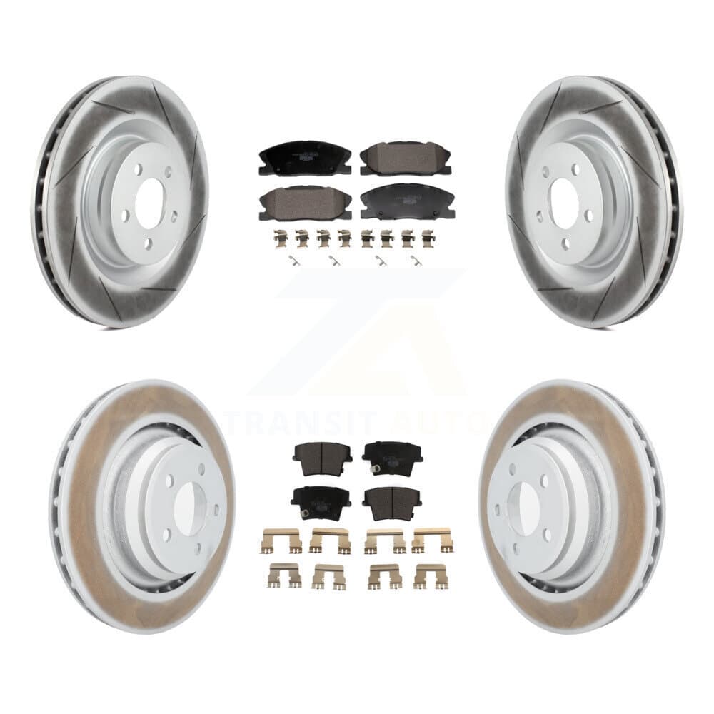 Transit Auto - KGT-103337 - Front and Rear Disc Brake Kits image 1