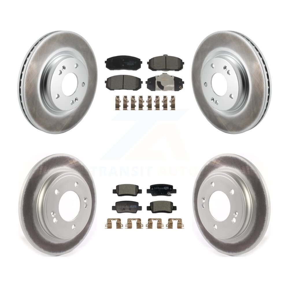 Transit Auto - KGT-104365 - Front and Rear Disc Brake Kits image 1