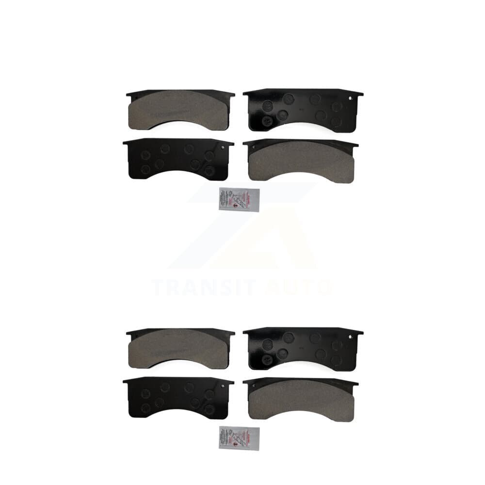 AmeriBRAKES - KNF-100124 - Front and Rear Disc Brake Pad Kits image 1