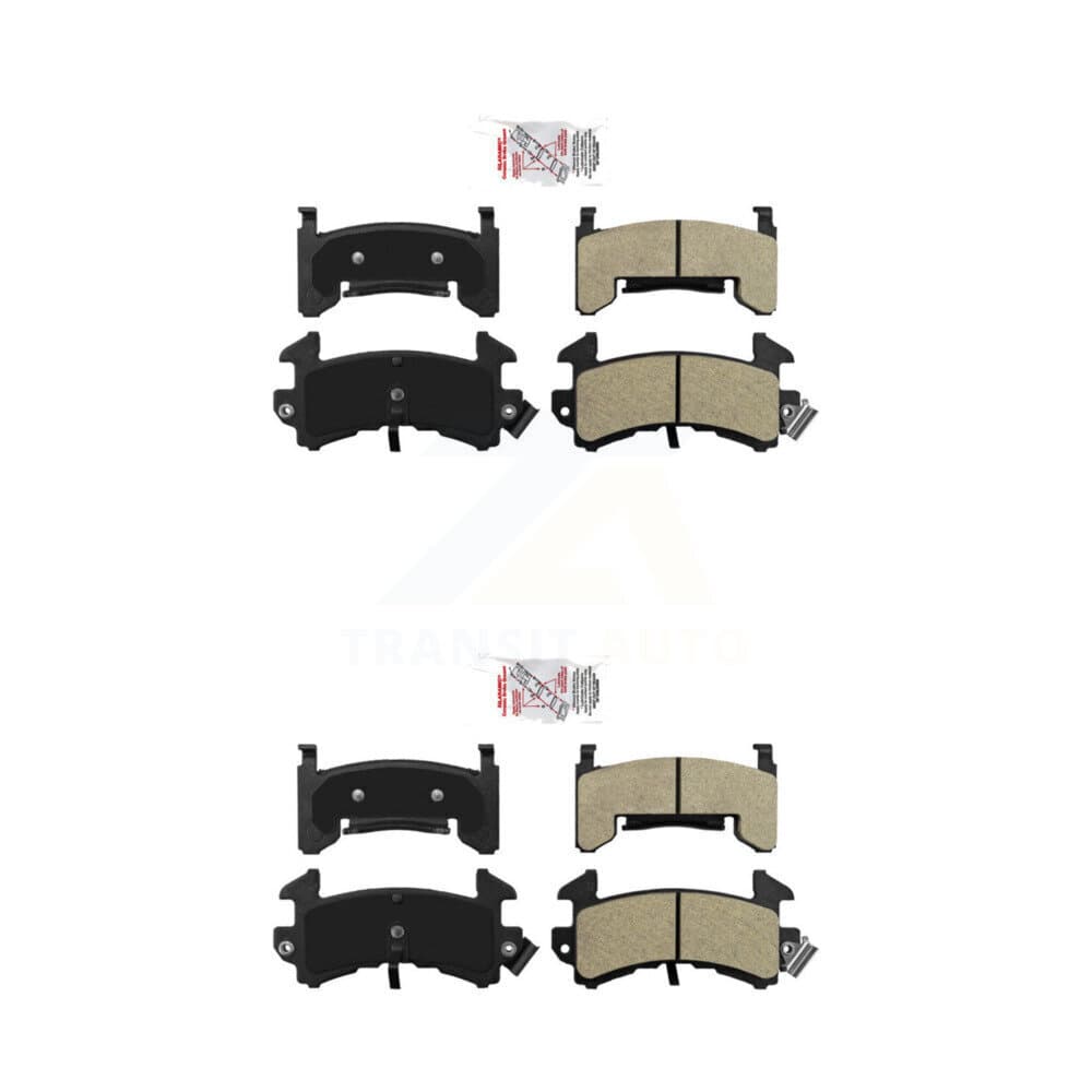 AmeriBRAKES - KNF-100479 - Front and Rear Disc Brake Pad Kits image 1