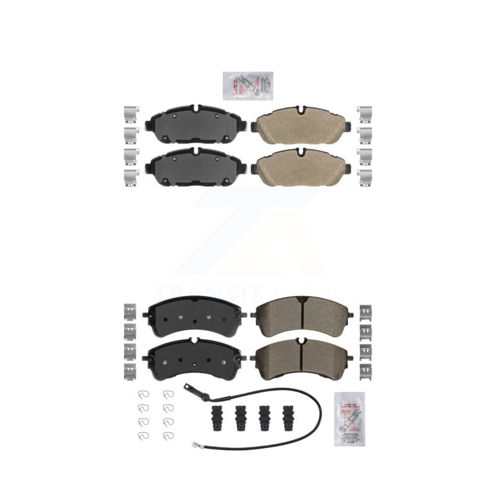 AmeriBRAKES - KNF-101139 - Front and Rear Disc Brake Pad Kits image 1