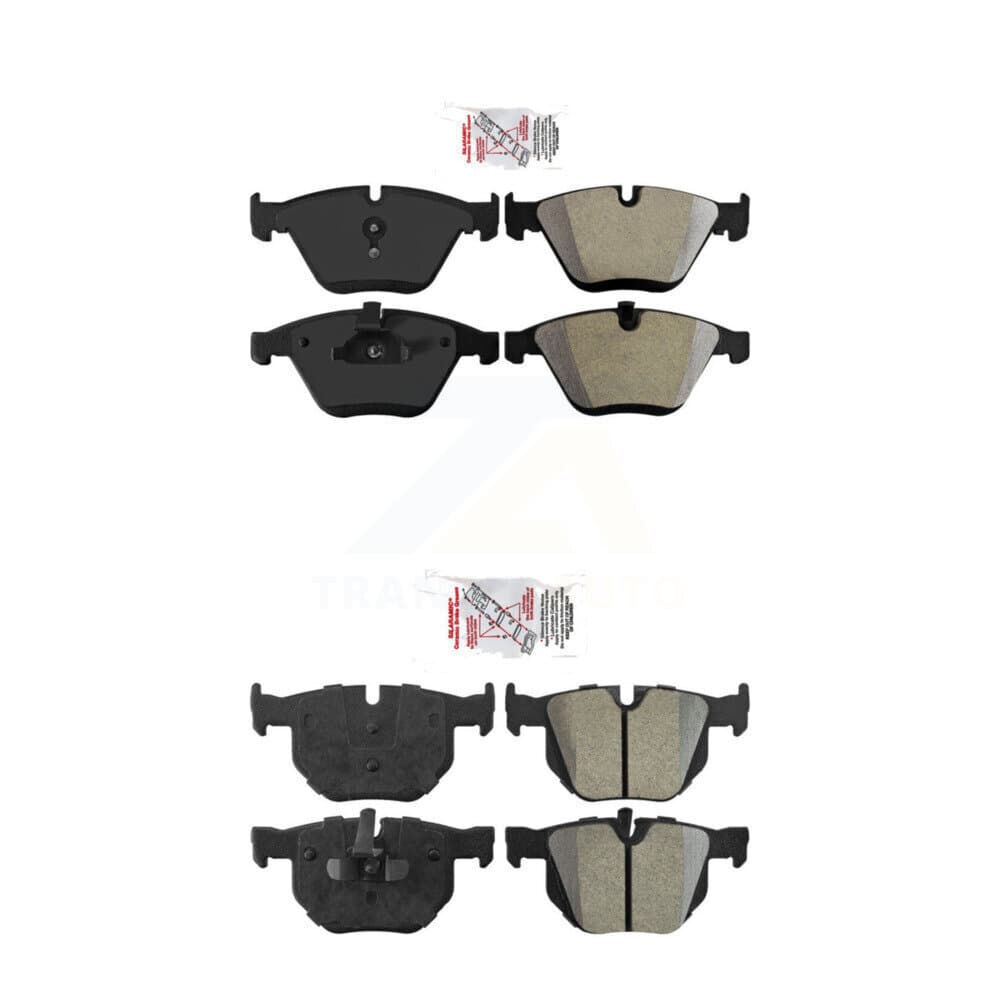 AmeriBRAKES - KNF-101474 - Front and Rear Disc Brake Pad Kits image 1