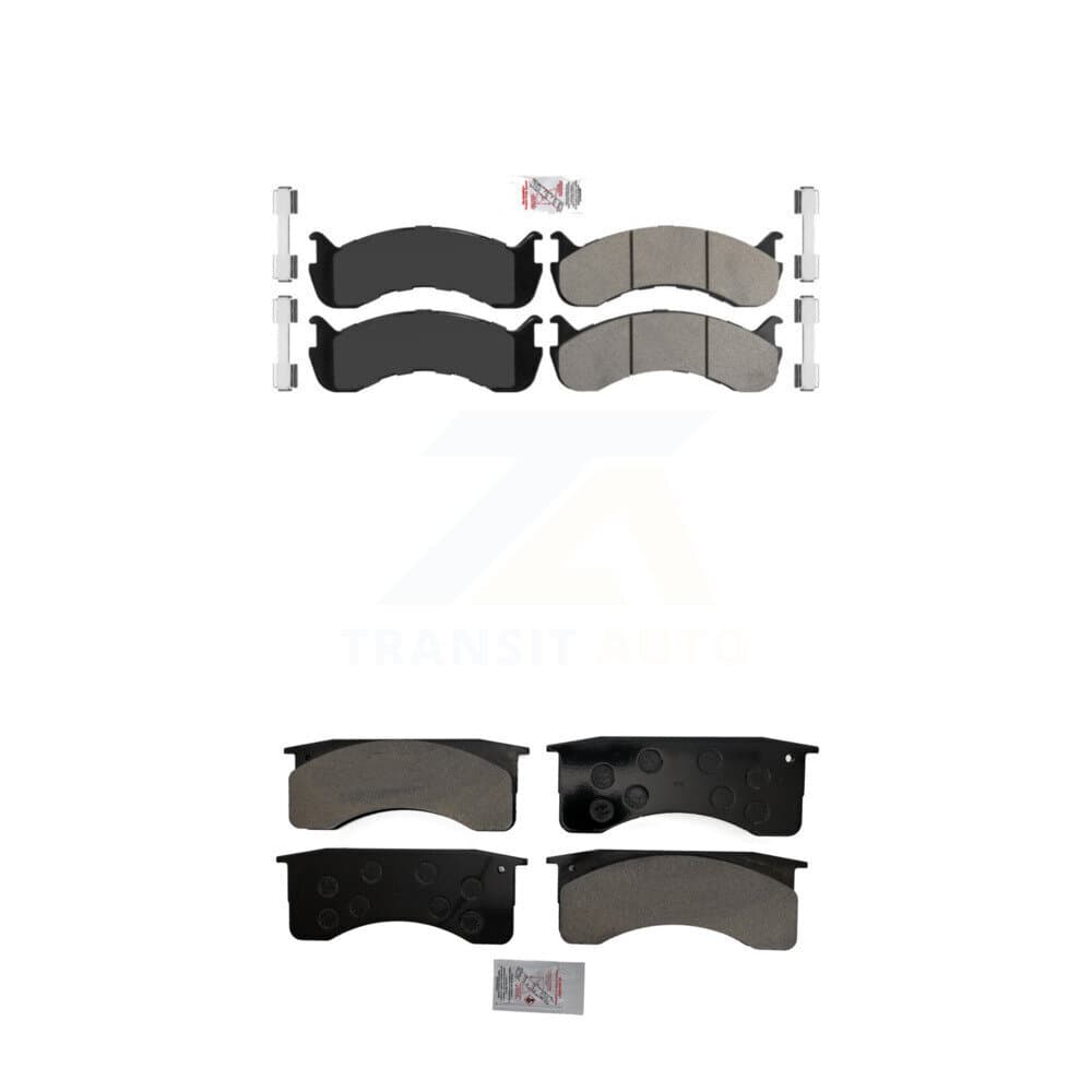 AmeriBRAKES - KNF-101575 - Front and Rear Disc Brake Pad Kits image 1