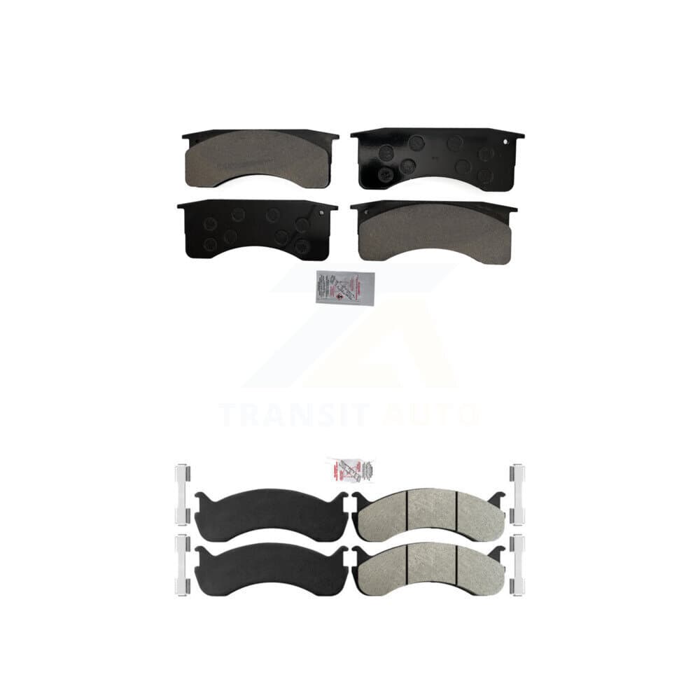AmeriBRAKES - KNF-101577 - Front and Rear Disc Brake Pad Kits image 1