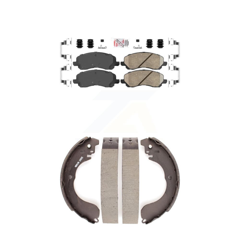Transit Auto - KNN-100010 - Front and Rear Disc Brake Pad Kits image 1