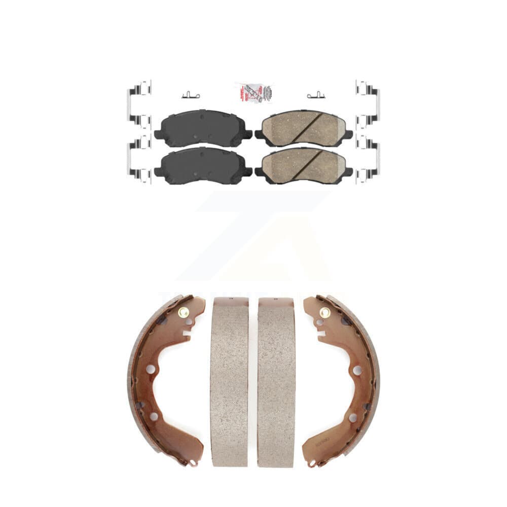 Transit Auto - KNN-100014 - Front and Rear Disc Brake Pad Kits image 1