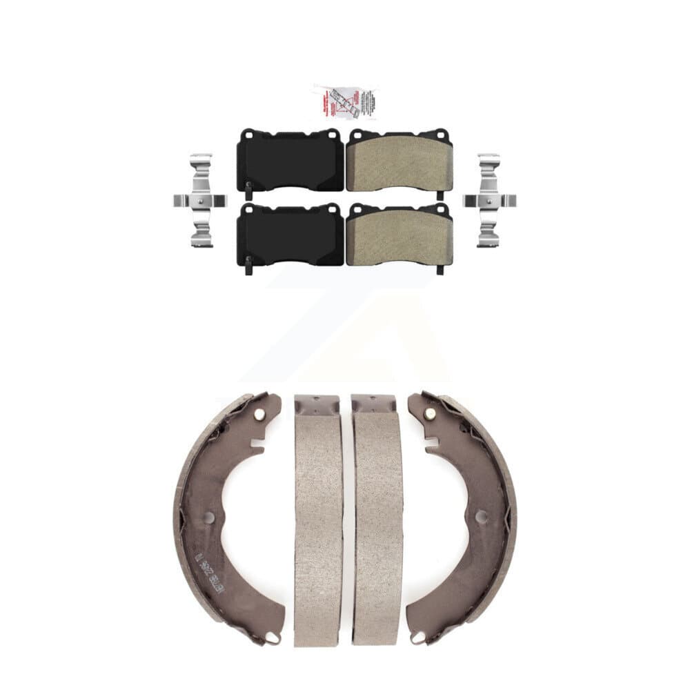 Transit Auto - KNN-100018 - Front and Rear Disc Brake Pad Kits image 1