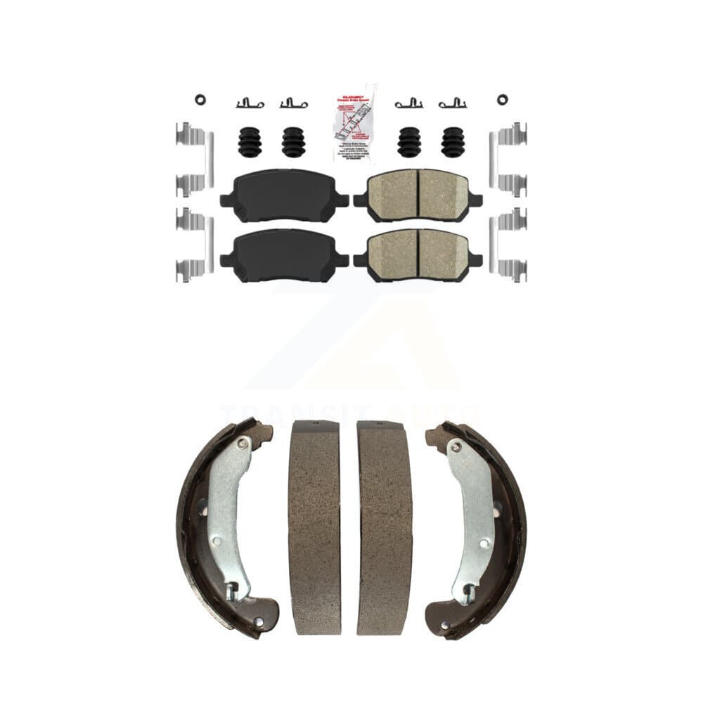Transit Auto - KNN-100030 - Front and Rear Disc Brake Pad Kits image 1