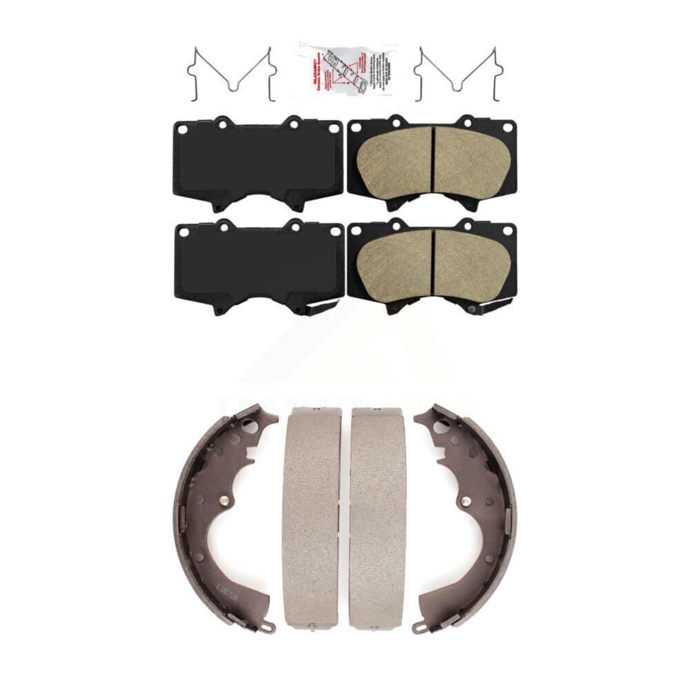 Transit Auto - KNN-100052 - Front and Rear Disc Brake Pad Kits image 1
