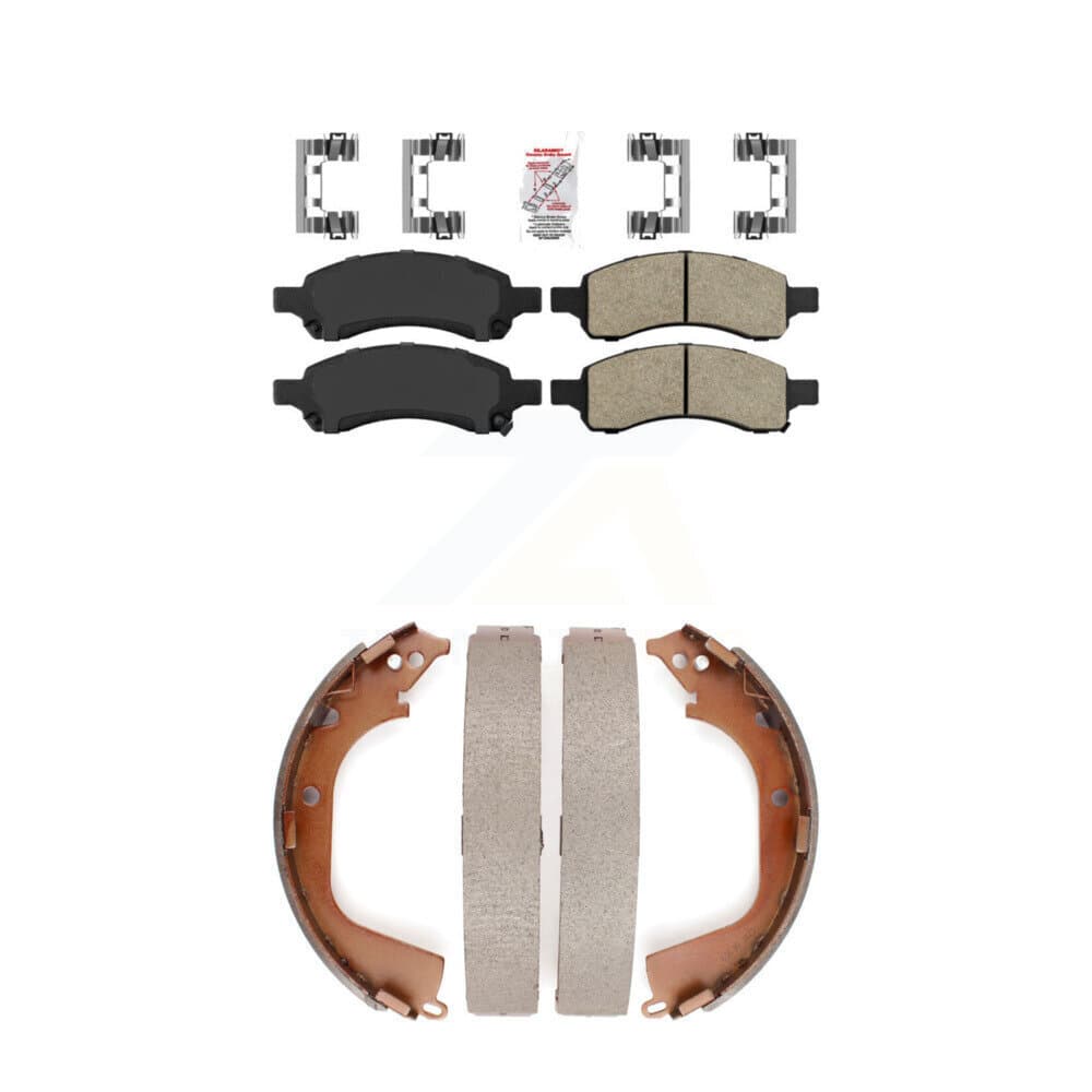 Transit Auto - KNN-100055 - Front and Rear Disc Brake Pad Kits image 1