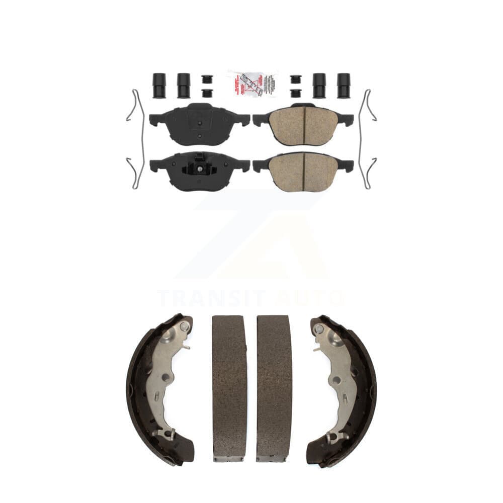 Transit Auto - KNN-100068 - Front and Rear Disc Brake Pad Kits image 1