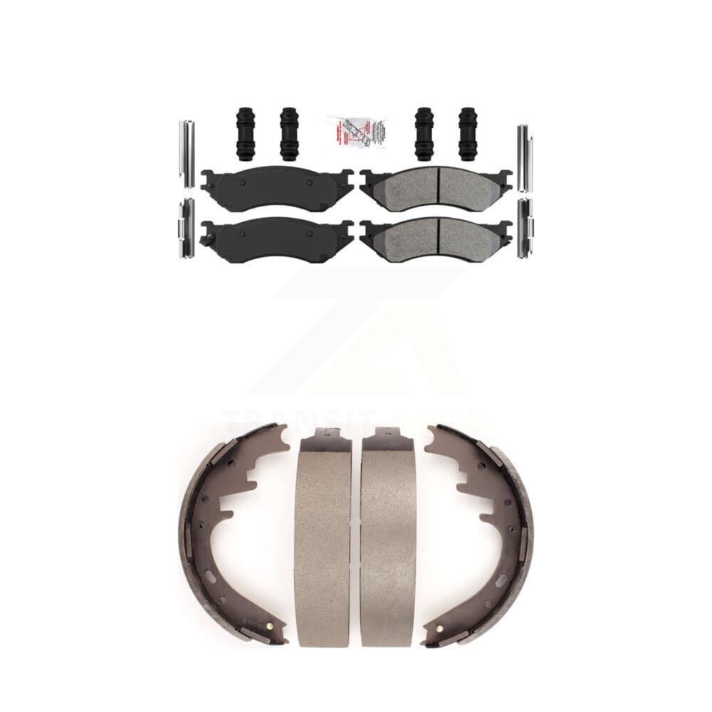 Transit Auto - KNN-100075 - Front and Rear Disc Brake Pad Kits image 1