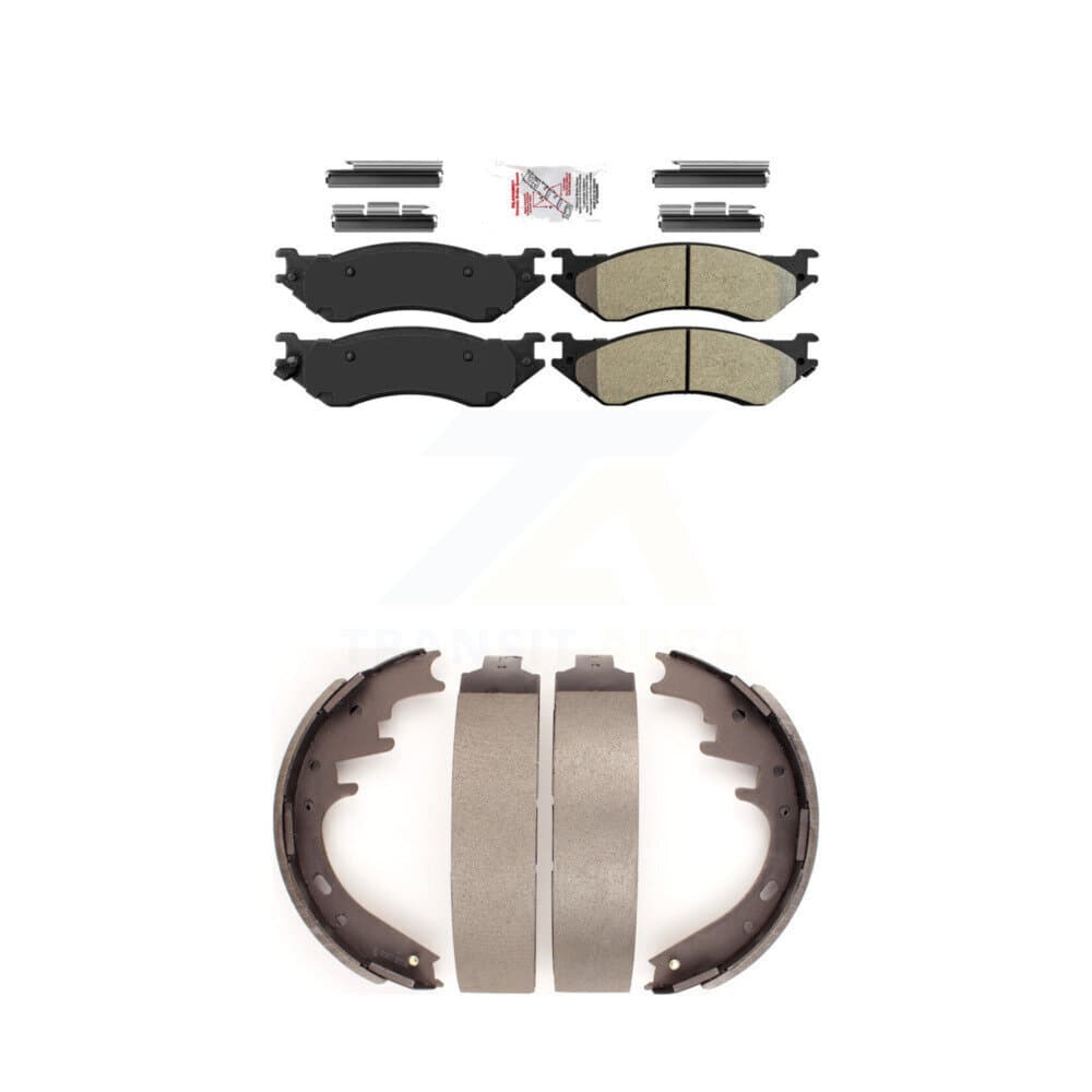 Transit Auto - KNN-100076 - Front and Rear Disc Brake Pad Kits image 1
