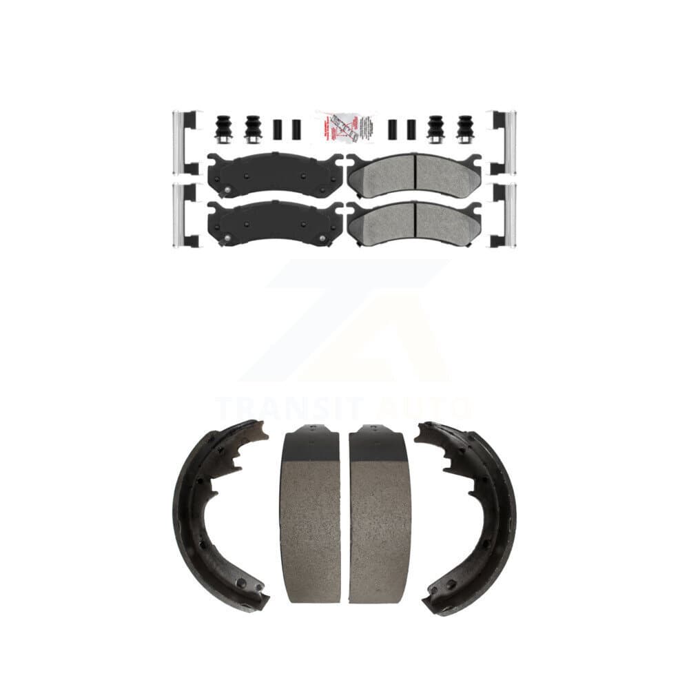 Transit Auto - KNN-100087 - Front and Rear Disc Brake Pad Kits image 1