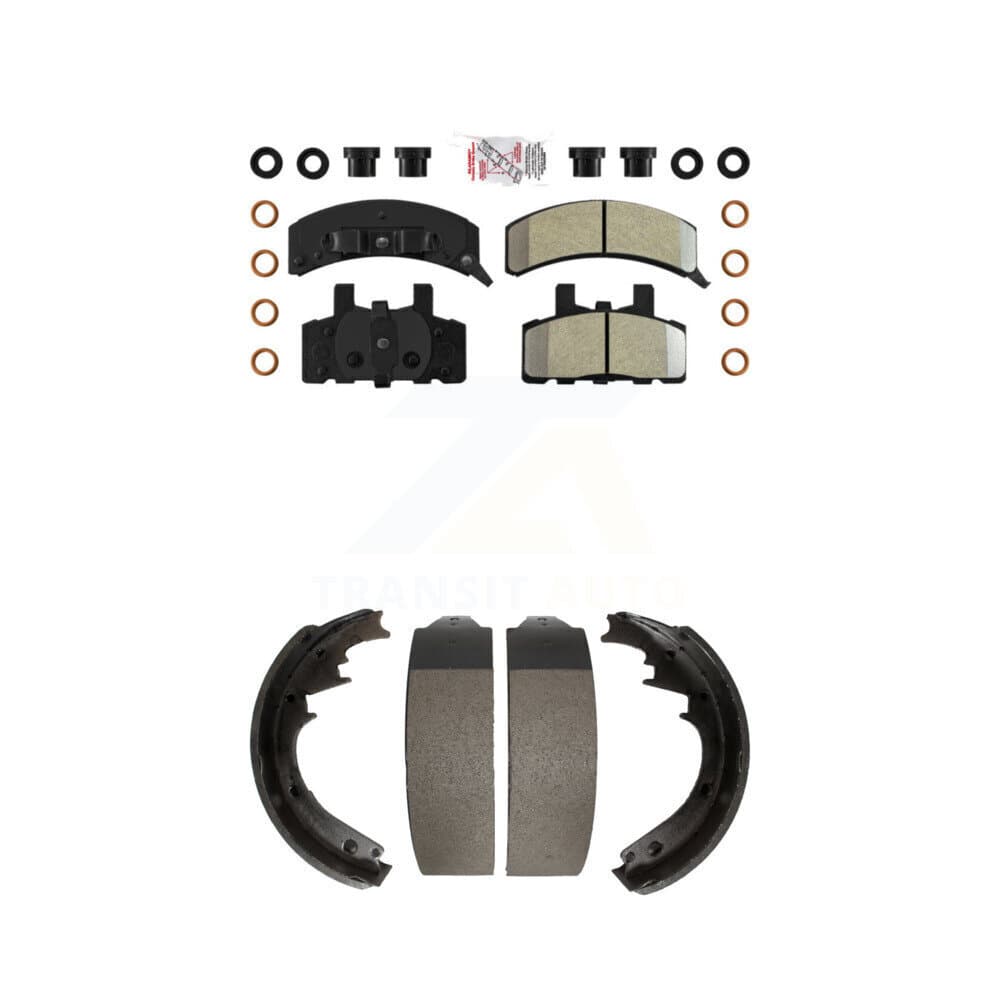 Transit Auto - KNN-100088 - Front and Rear Disc Brake Pad Kits image 1