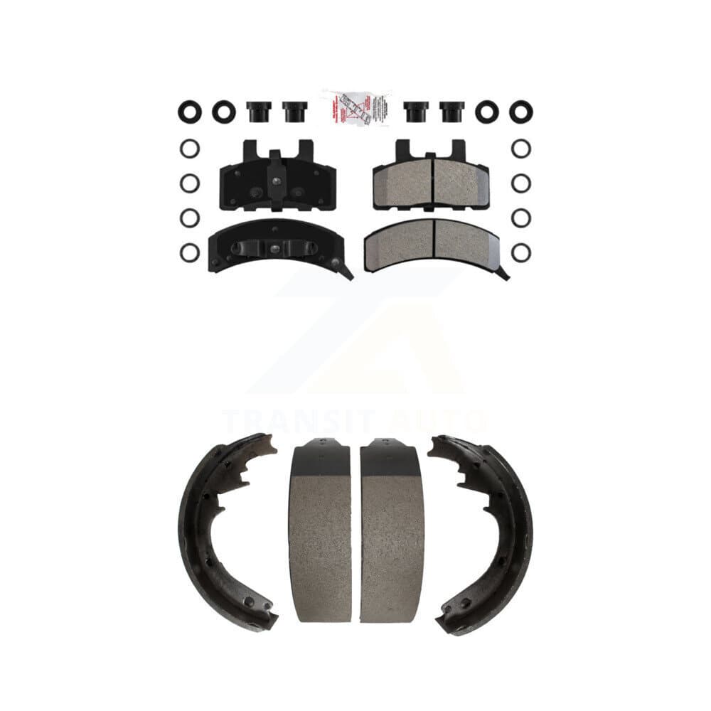 Transit Auto - KNN-100089 - Front and Rear Disc Brake Pad Kits image 1