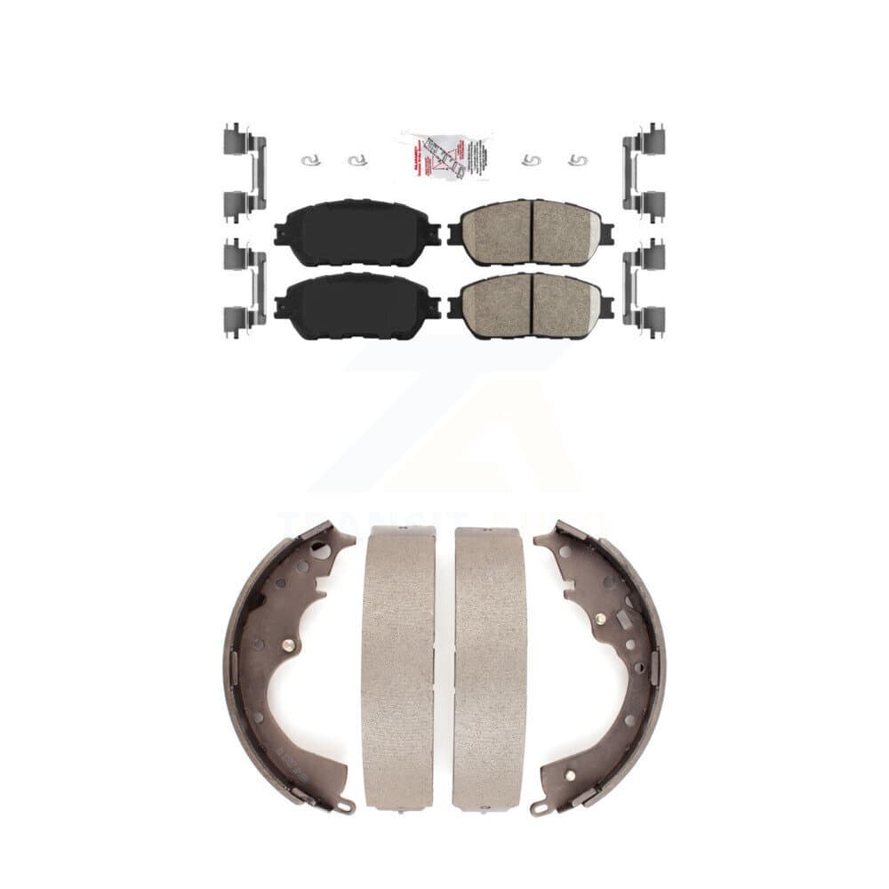 Transit Auto - KNN-100090 - Front and Rear Disc Brake Pad Kits image 1