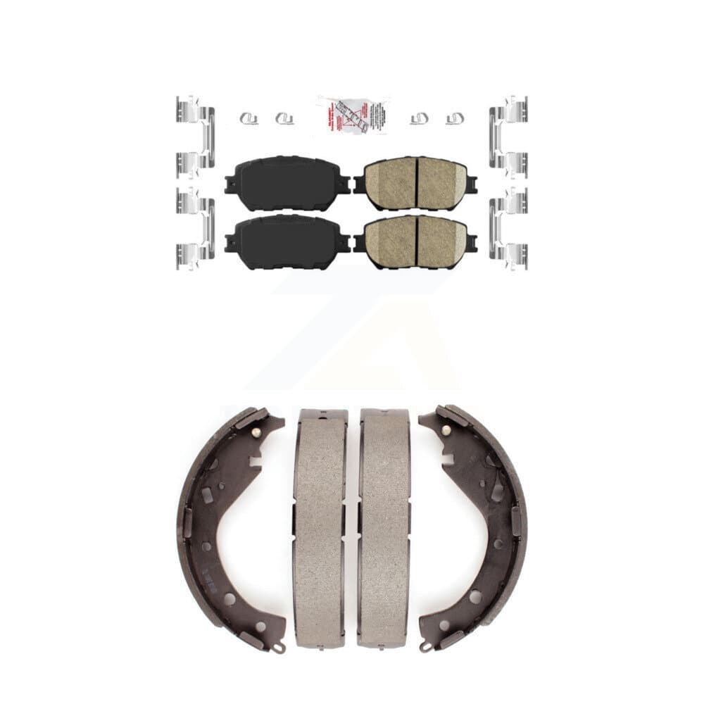Transit Auto - KNN-100095 - Front and Rear Disc Brake Pad Kits image 1