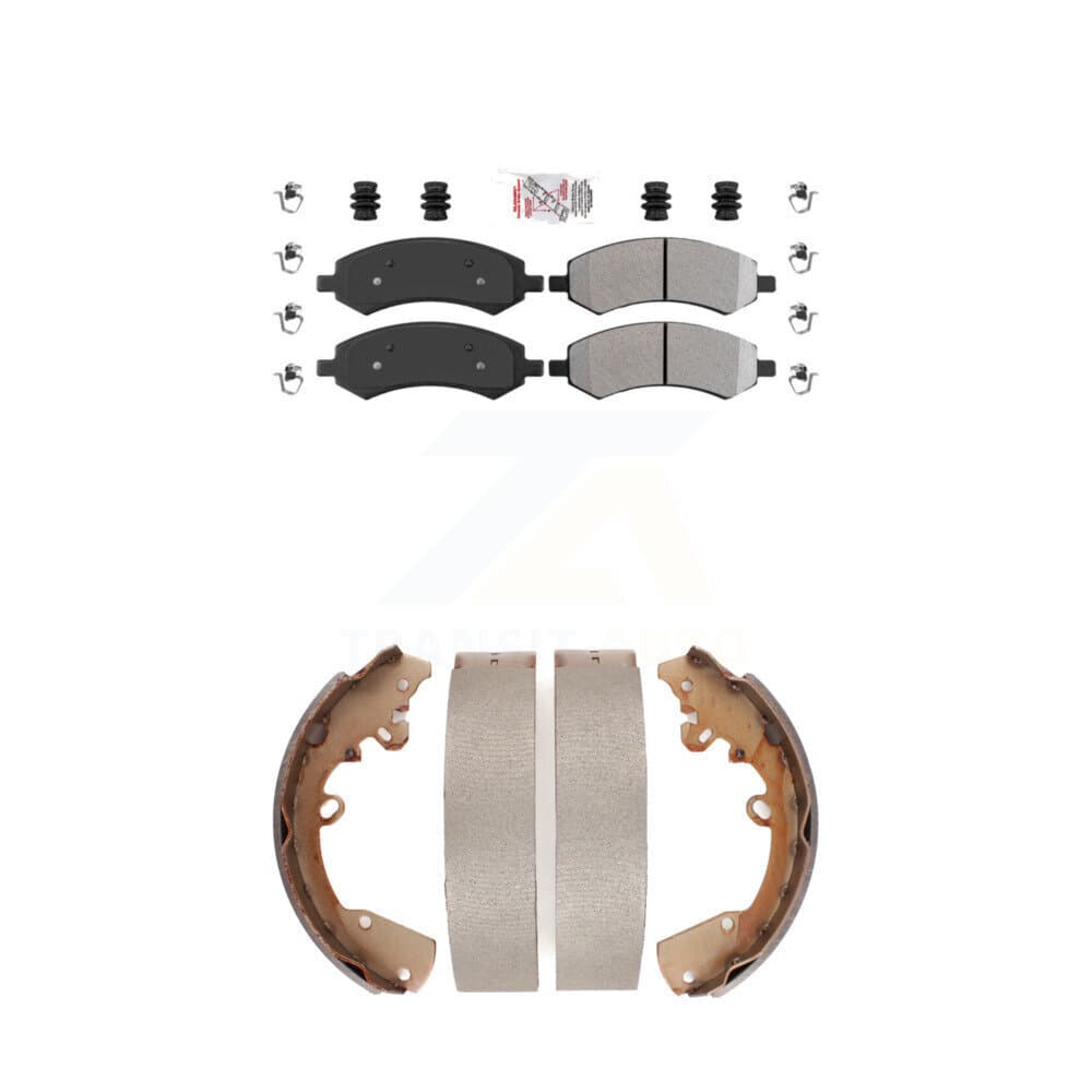 Transit Auto - KNN-100124 - Front and Rear Disc Brake Pad Kits image 1