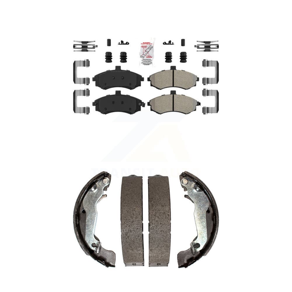 Transit Auto - KNN-100128 - Front and Rear Disc Brake Pad Kits image 1