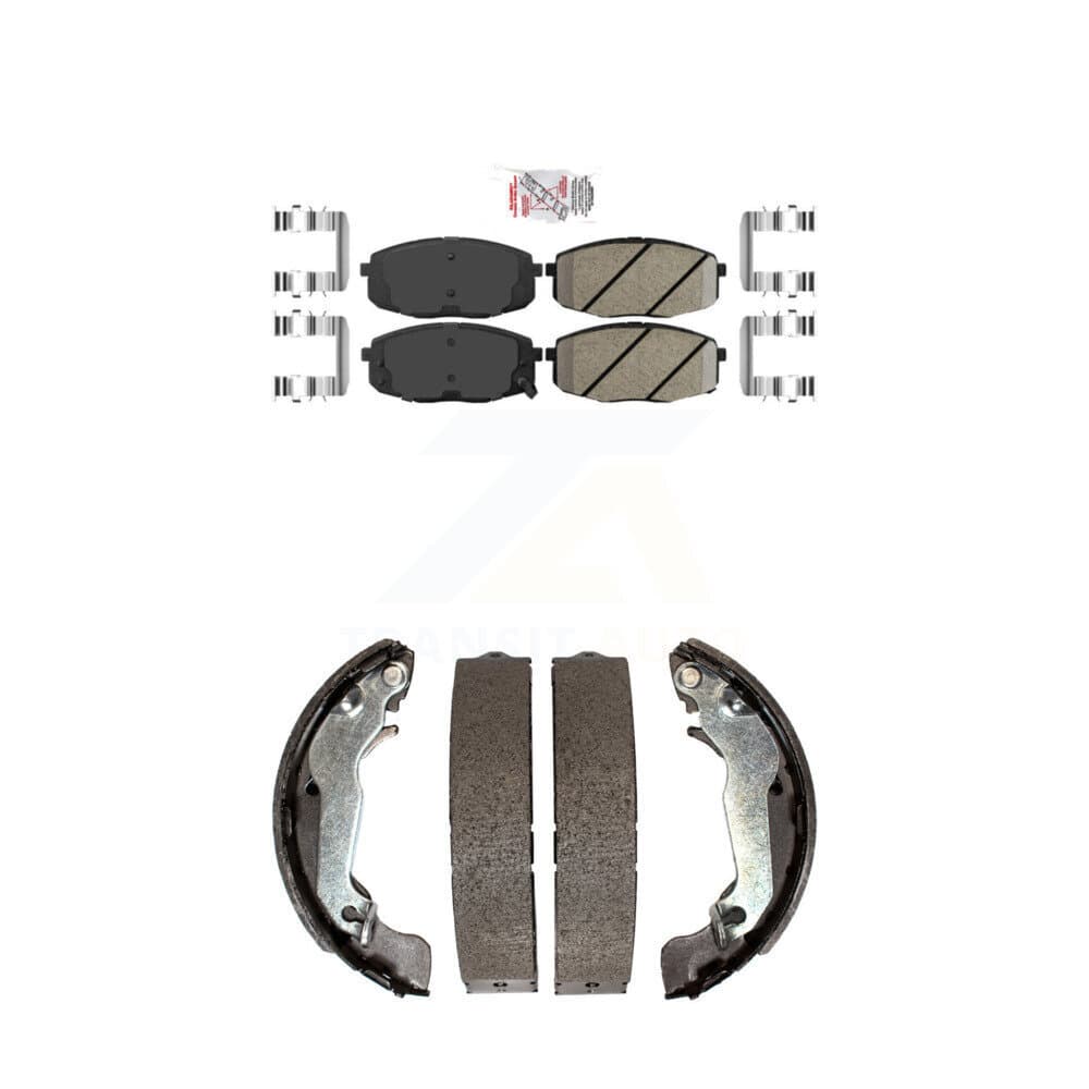 Transit Auto - KNN-100132 - Front and Rear Disc Brake Pad Kits image 1