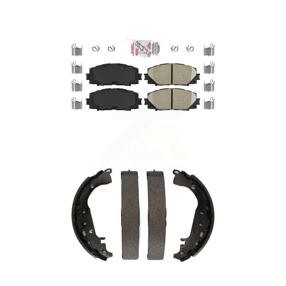 Transit Auto - KNN-100137 - Front and Rear Disc Brake Pad Kits image 1