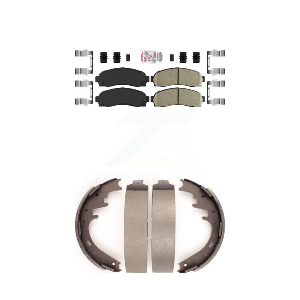 Transit Auto - KNN-100175 - Front and Rear Disc Brake Pad Kits image 1