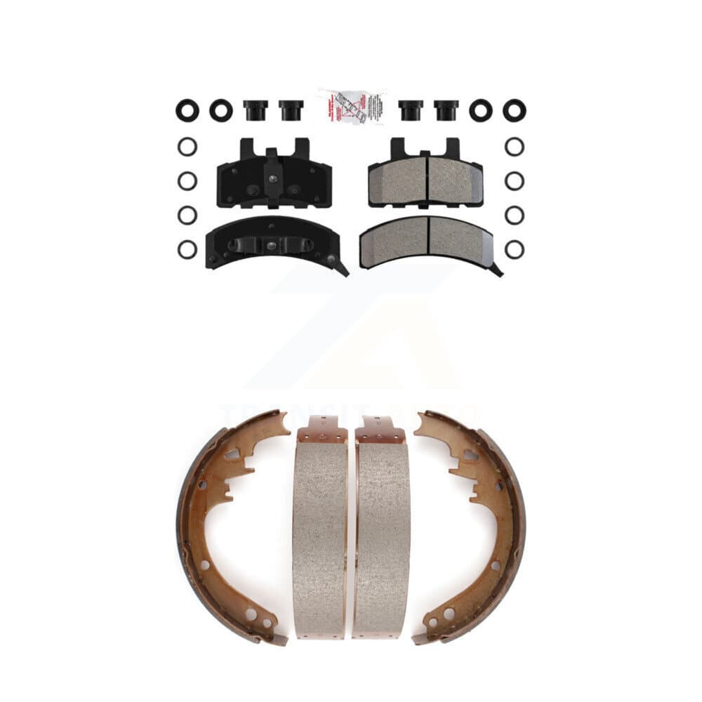 Transit Auto - KNN-100177 - Front and Rear Disc Brake Pad Kits image 1