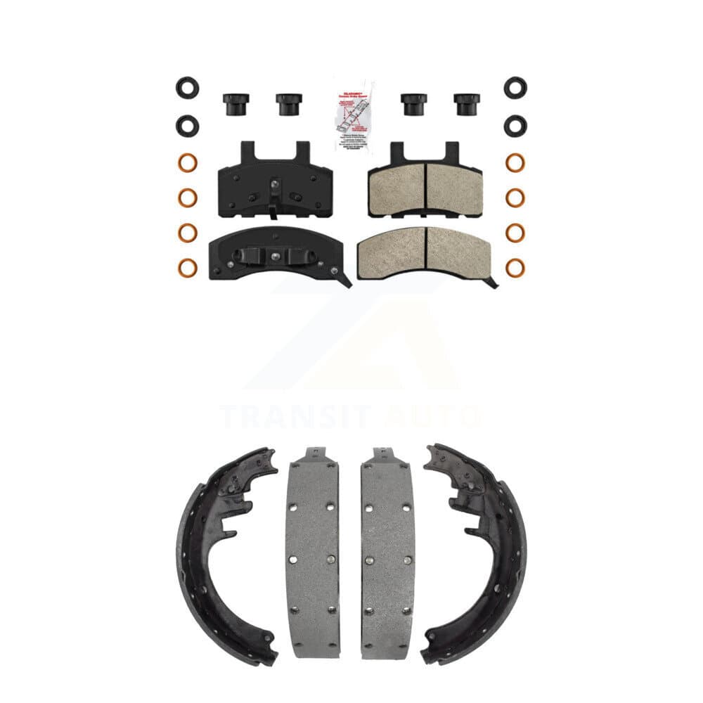 Transit Auto - KNN-100187 - Front and Rear Disc Brake Pad Kits image 1