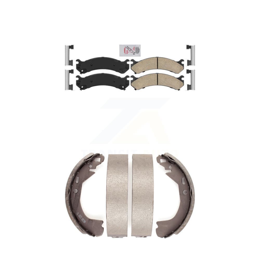 Transit Auto - KNN-100196 - Front and Rear Disc Brake Pad Kits image 1