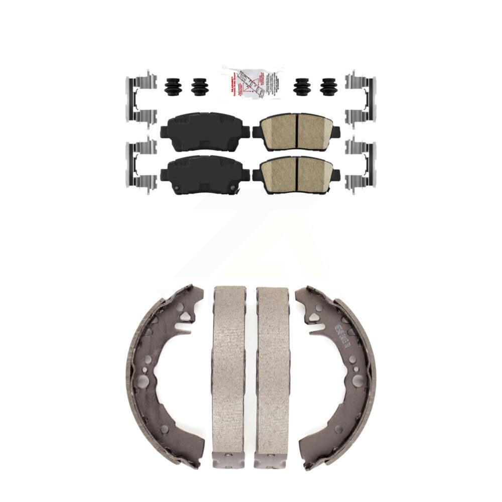 Transit Auto - KNN-100197 - Front and Rear Disc Brake Pad Kits image 1