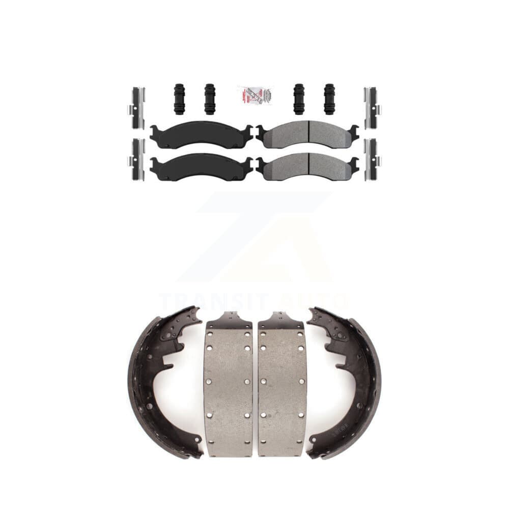 Transit Auto - KNN-100236 - Front and Rear Disc Brake Pad Kits image 1