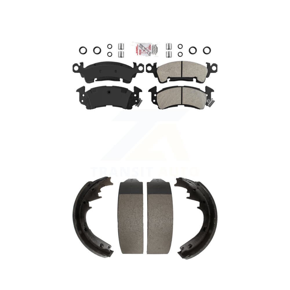Transit Auto - KNN-100245 - Front and Rear Disc Brake Pad Kits image 1