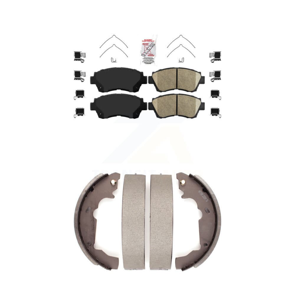 Transit Auto - KNN-100273 - Front and Rear Disc Brake Pad Kits image 1