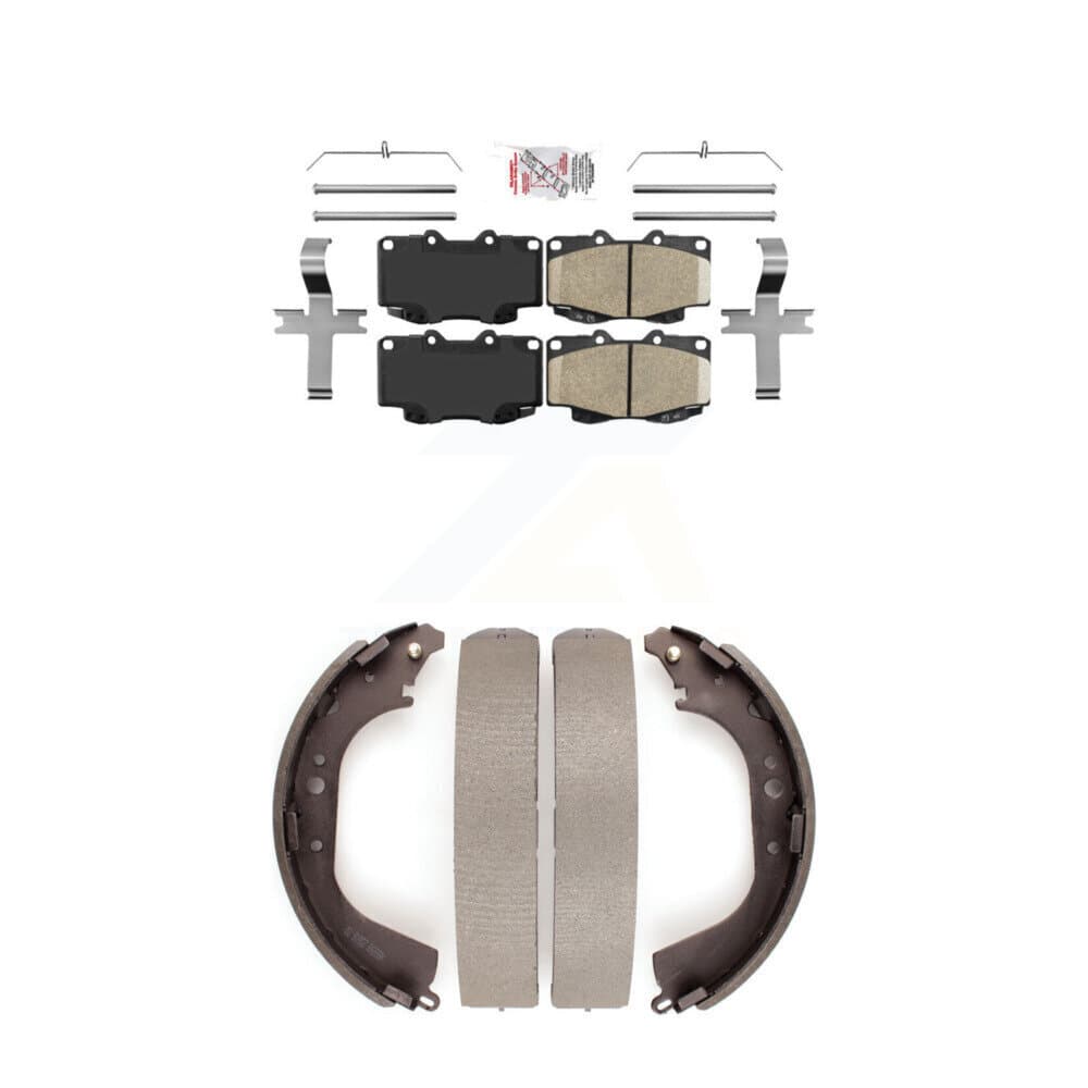 Transit Auto - KNN-100292 - Front and Rear Disc Brake Pad Kits image 1