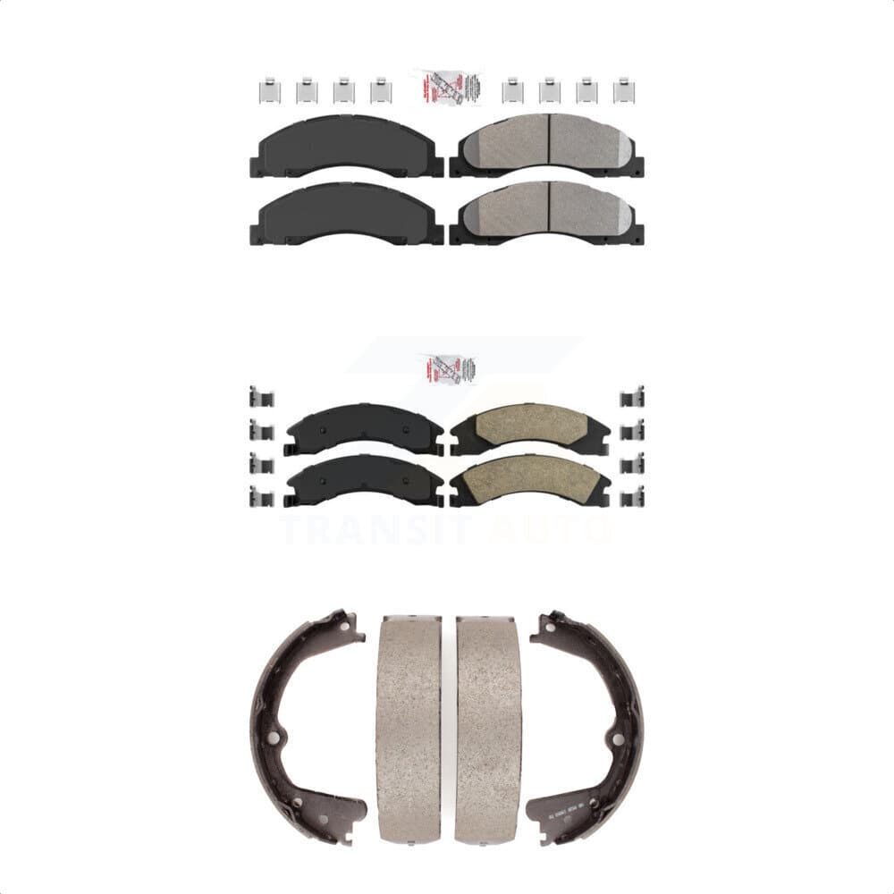 Transit Auto - KNN-100325 - Front and Rear Disc Brake Pad Kits image 1