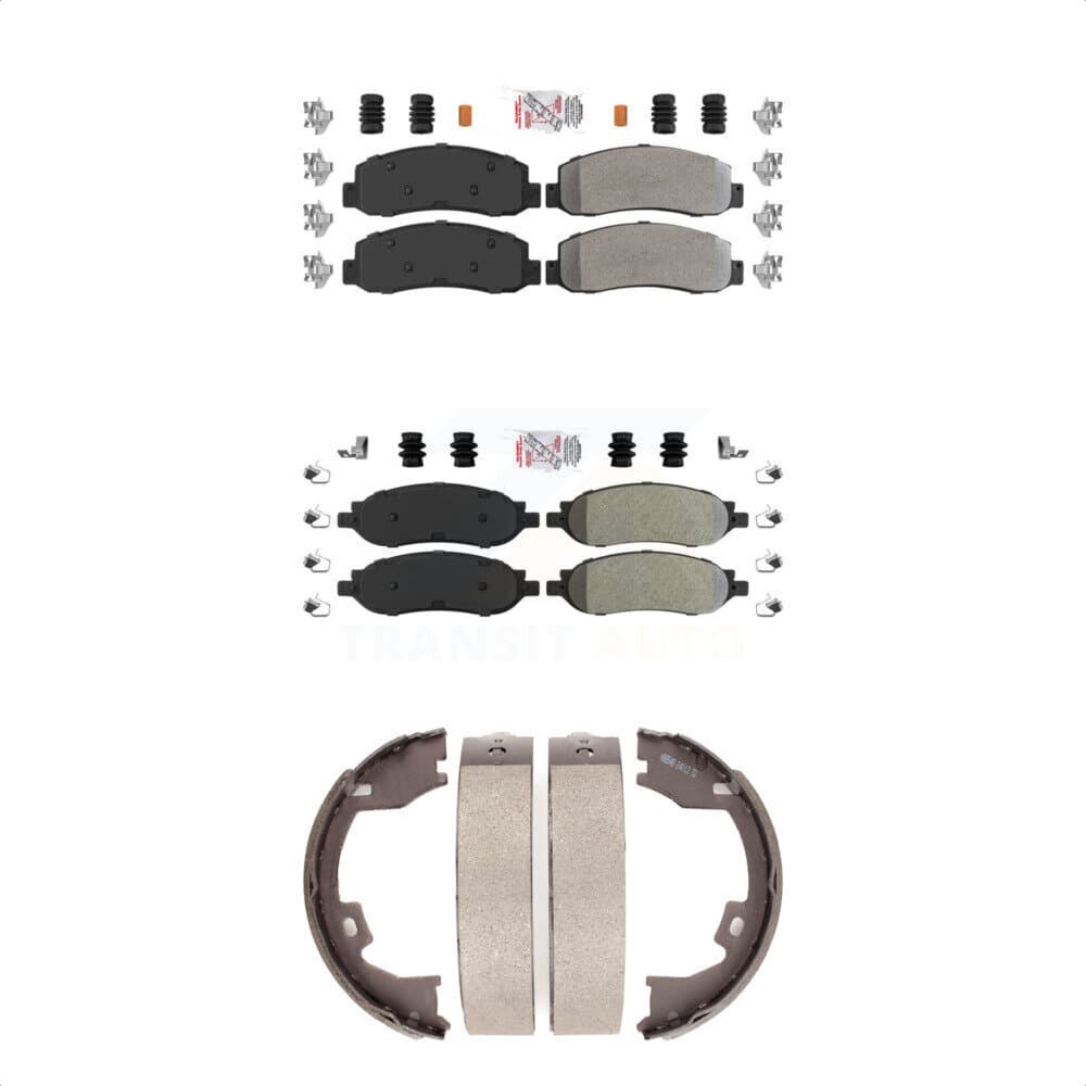 Transit Auto - KNN-100356 - Front and Rear Disc Brake Pad Kits image 1