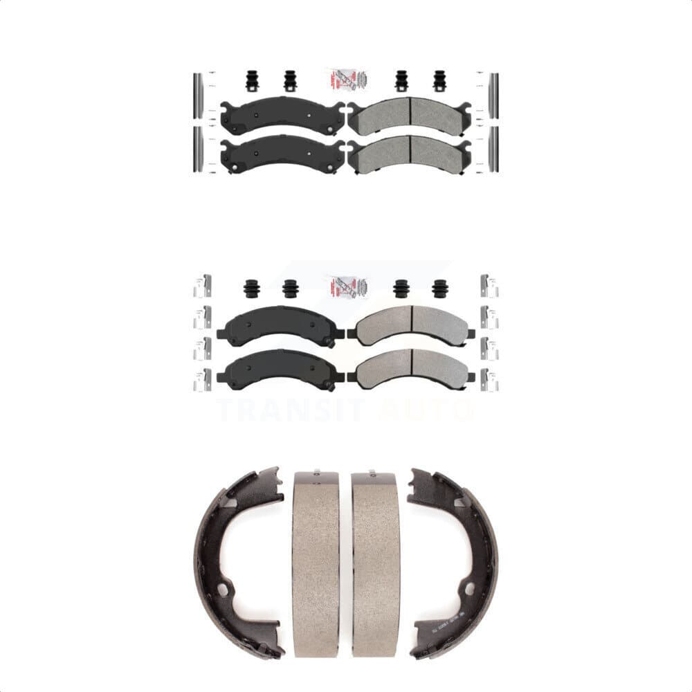 Transit Auto - KNN-100438 - Front and Rear Disc Brake Pad Kits image 1