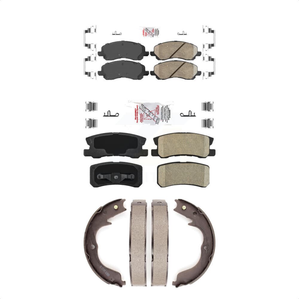 Transit Auto - KNN-100453 - Front and Rear Disc Brake Pad Kits image 1