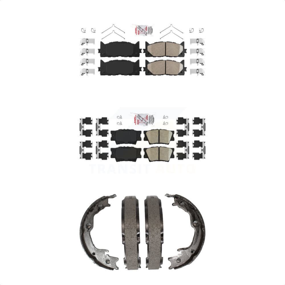 Transit Auto - KNN-100483 - Front and Rear Disc Brake Pad Kits image 1