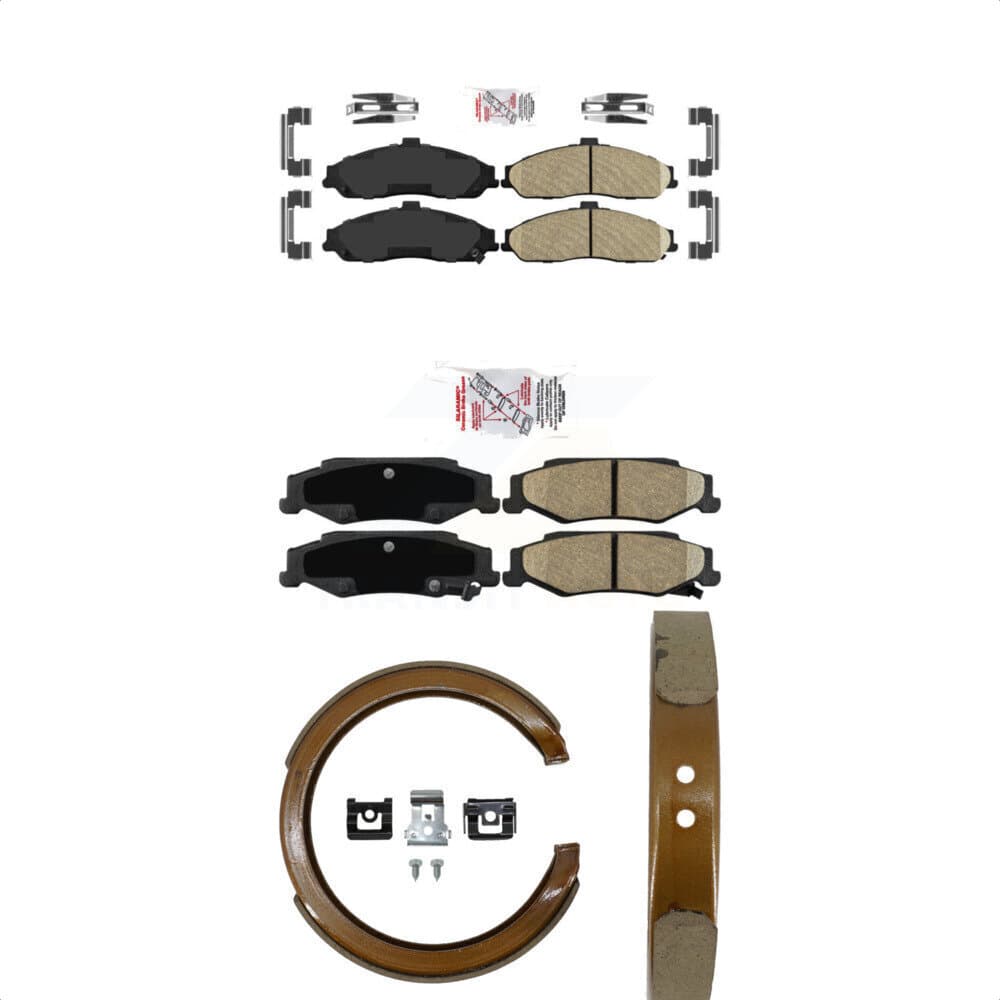 Transit Auto - KNN-100513 - Front and Rear Disc Brake Pad Kits image 1