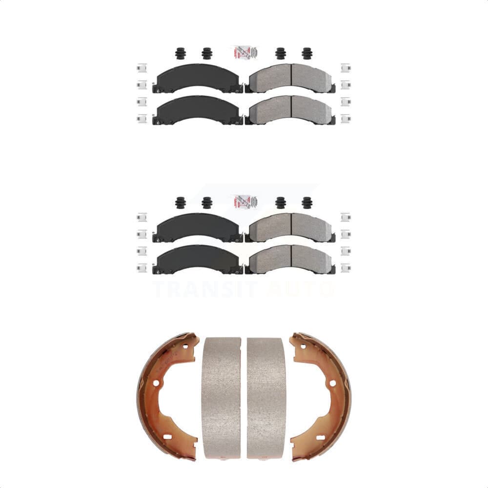 Transit Auto - KNN-100515 - Front and Rear Disc Brake Pad Kits image 1