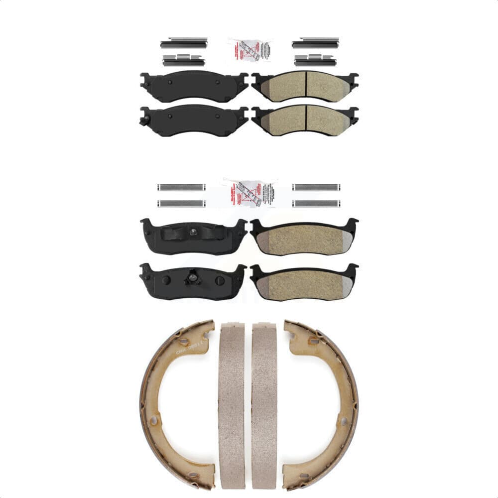 Transit Auto - KNN-100529 - Front and Rear Disc Brake Pad Kits image 1