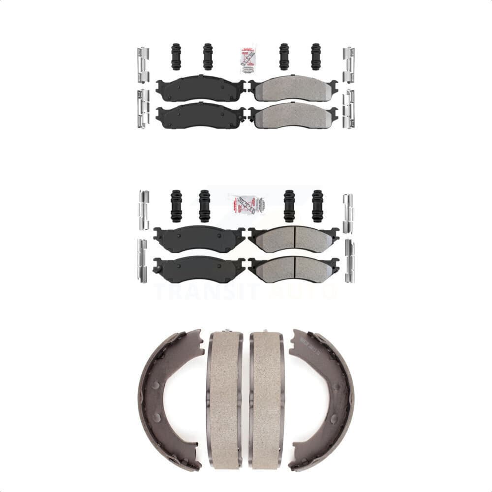Transit Auto - KNN-100559 - Front and Rear Disc Brake Pad Kits image 1