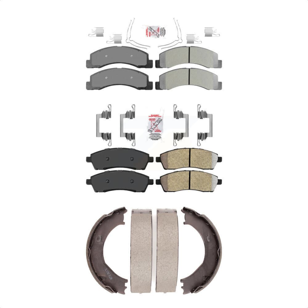 Transit Auto - KNN-100570 - Front and Rear Disc Brake Pad Kits image 1