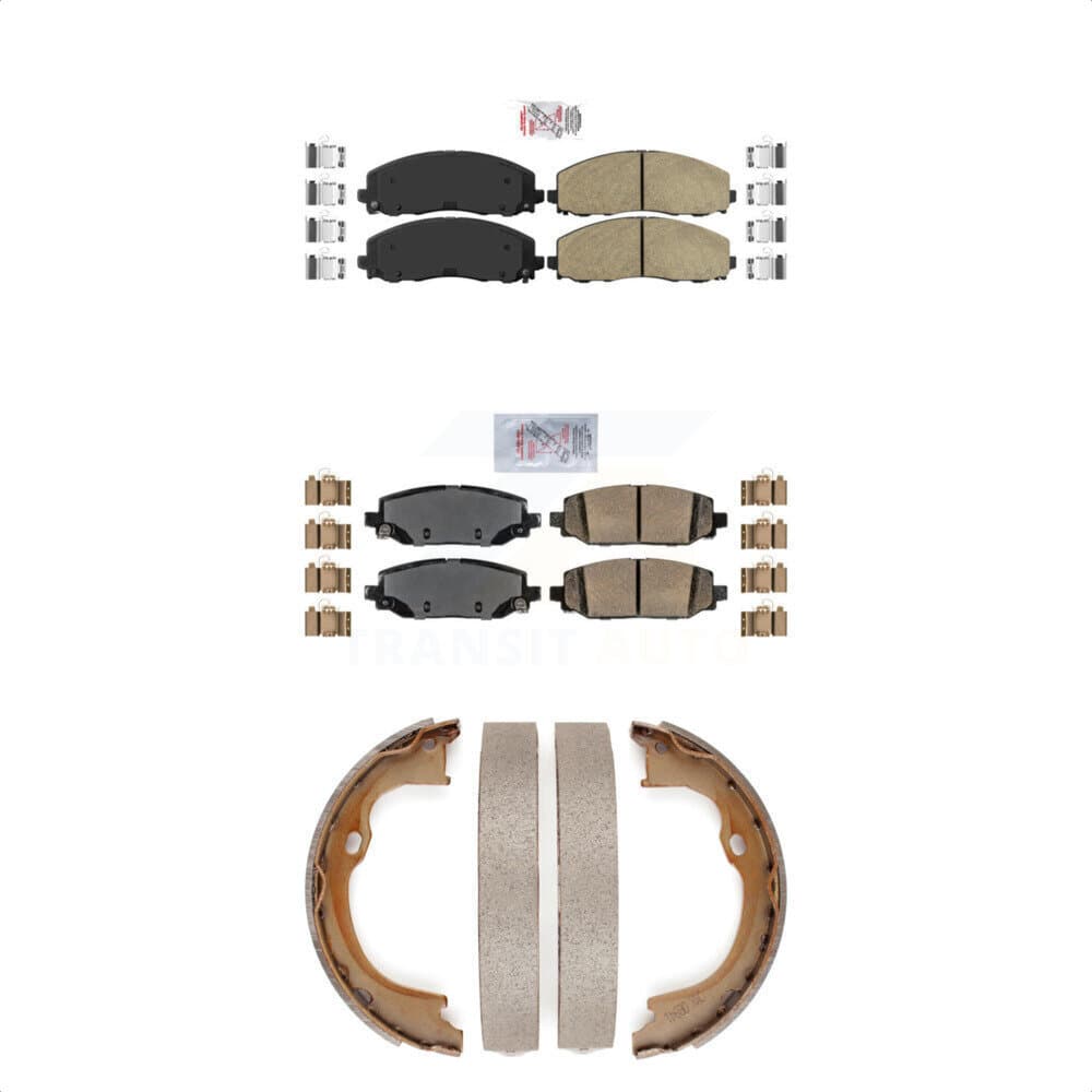 Transit Auto - KNN-100626 - Front and Rear Disc Brake Pad Kits image 1