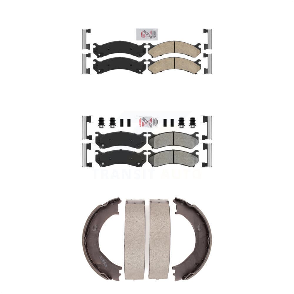 Transit Auto - KNN-100634 - Front and Rear Disc Brake Pad Kits image 1