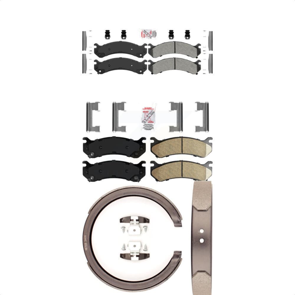 Transit Auto - KNN-100639 - Front and Rear Disc Brake Pad Kits image 1