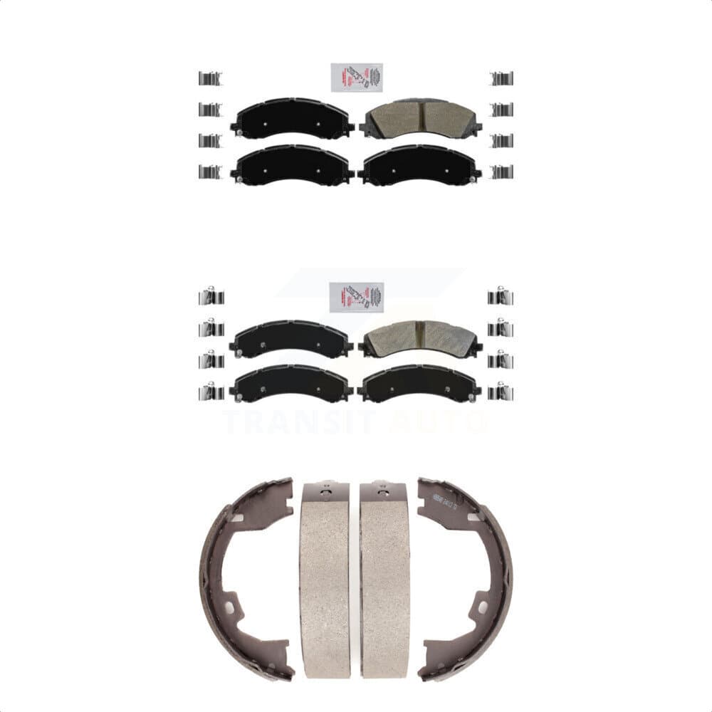 Transit Auto - KNN-100711 - Front and Rear Disc Brake Pad Kits image 1